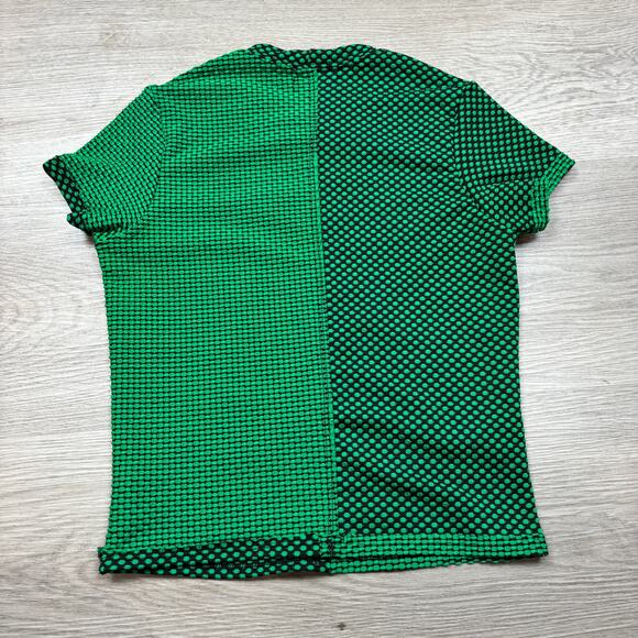 Rare Eckhaus Latta Crop Top Pixel Special Museum Exhibit Women's Large - Picture 3 of 10
